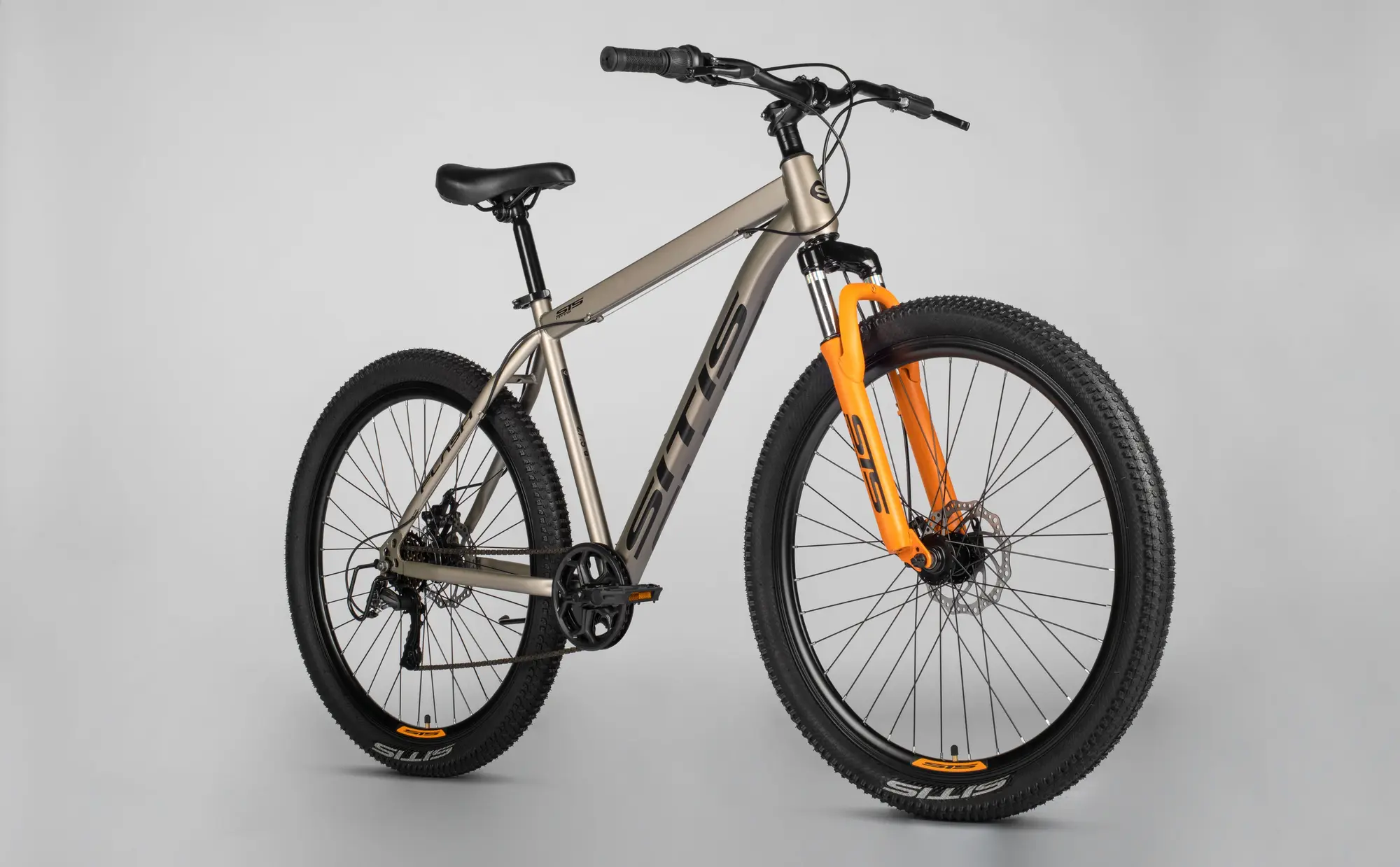 Велосипед SITIS FLASH 7SP 27,5 Dark Beige-Orange 1