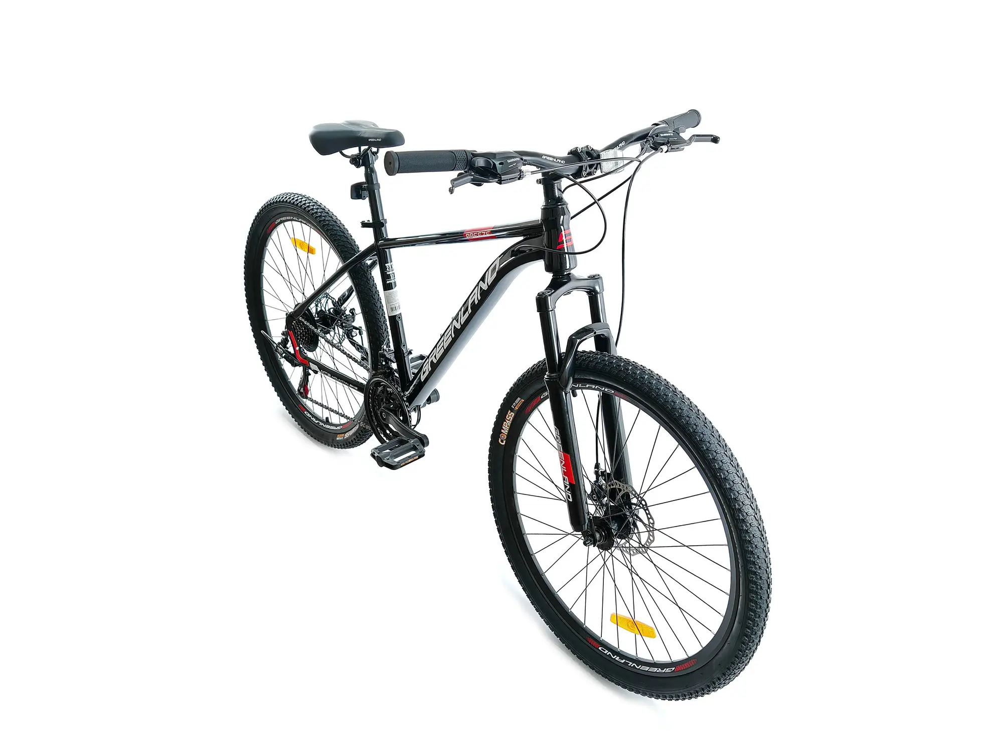 Велосипед Greenland Breeze 29 черный-красный 1