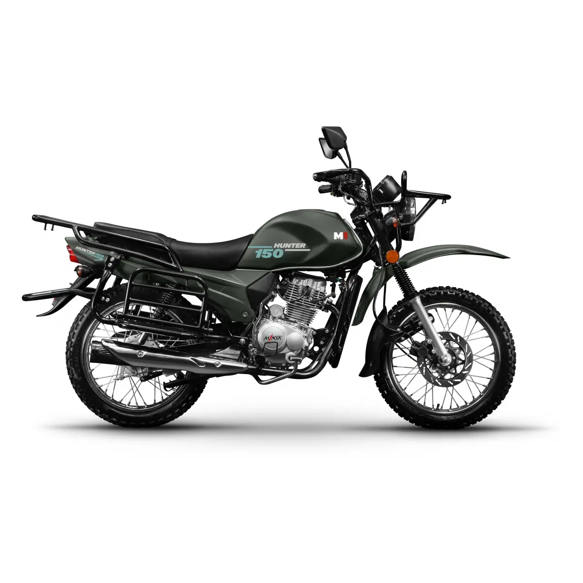 Мотоцикл M1NSK Hunter 150 YG-2FC (темно-зеленый) 1