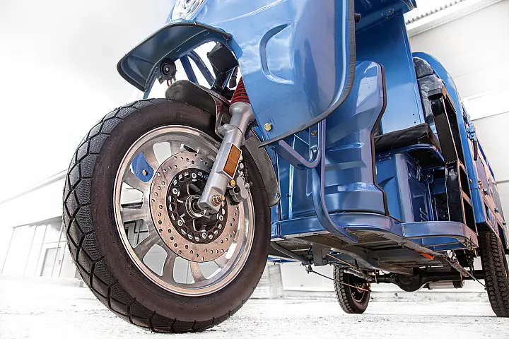 Грузовой электротрицикл Rutrike Гермес Pro 1500 72V1500W	темно-синий матовый 1