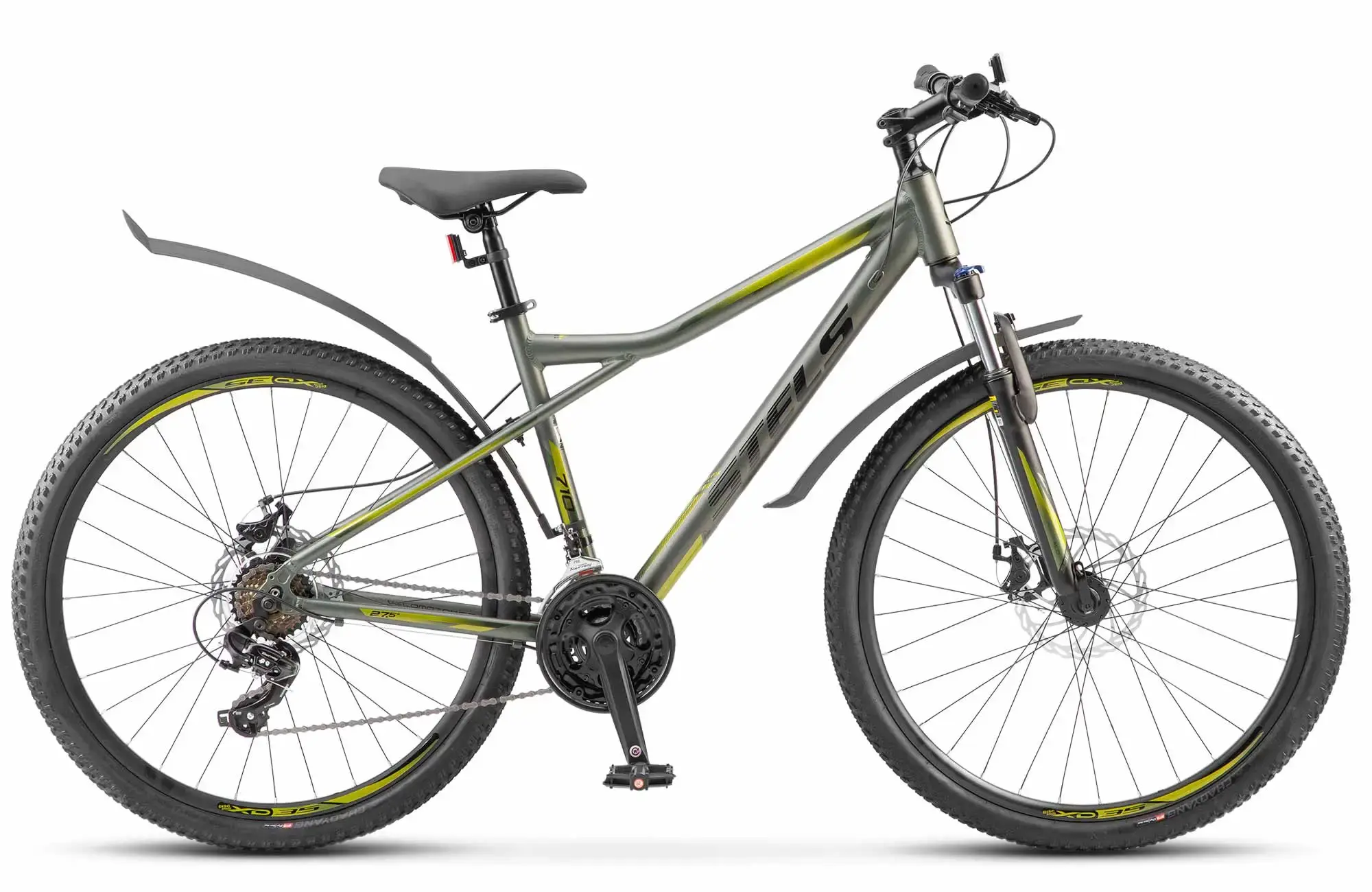 Велосипед STELS Navigator 710 27.5 MD Темно-зеленый 1