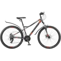 Велосипед Stels Navigator 510 MD 26 р.14 2024 (разобранный, антрацит/красный) 1