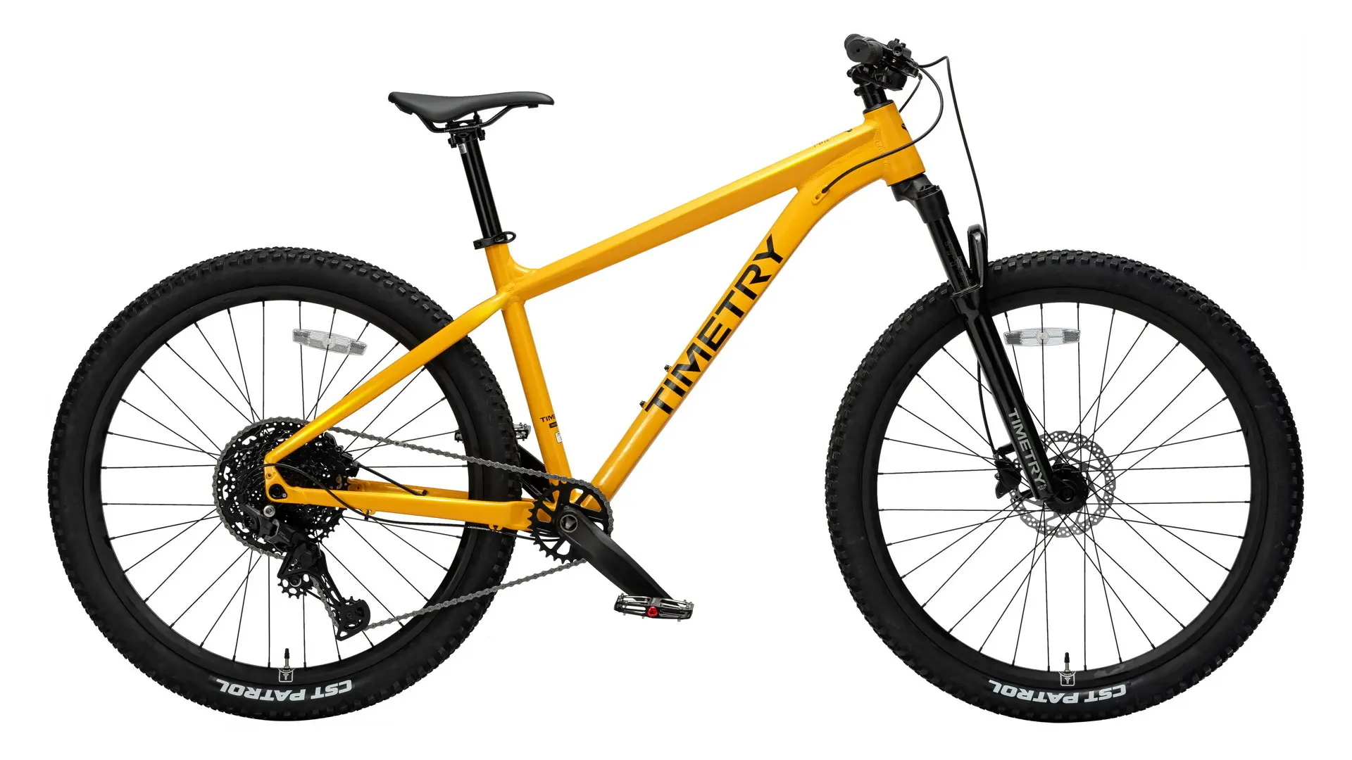 Велосипед Timetry TT412 27.5 оранжевый 1