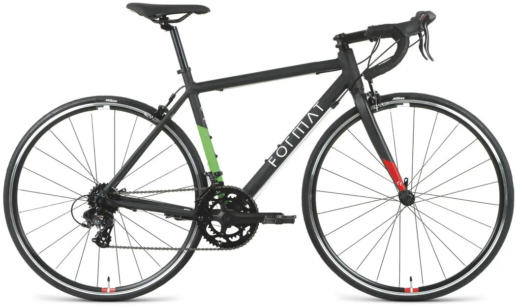 FORMAT 2232 700C черный-мат/зеленый-мат 1