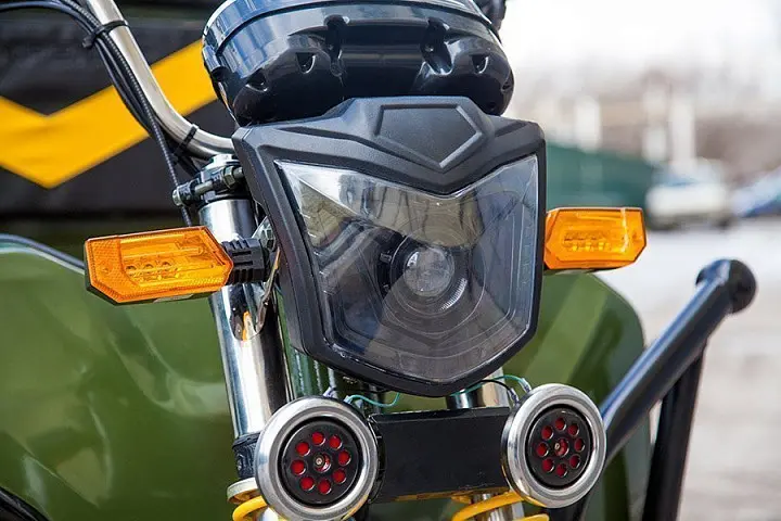 Грузовой электрический трицикл Rutrike Дукат 1500 60V 1000W синий 1