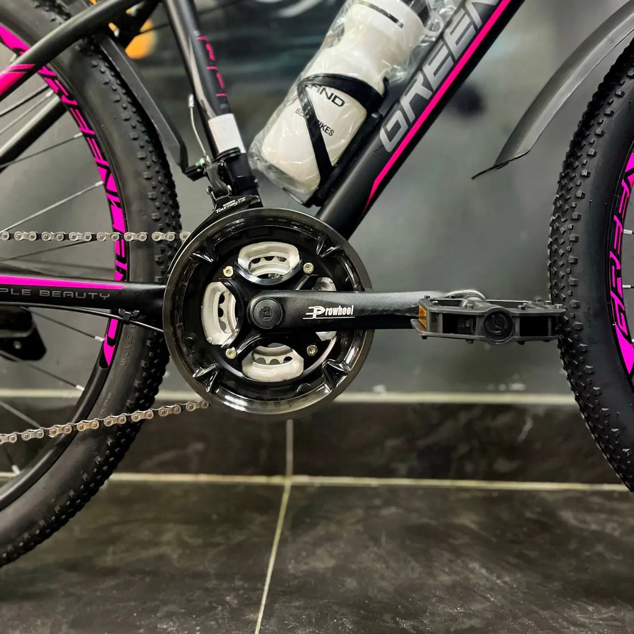 Велосипед Greenland Sunset 26 черный-розовый 2