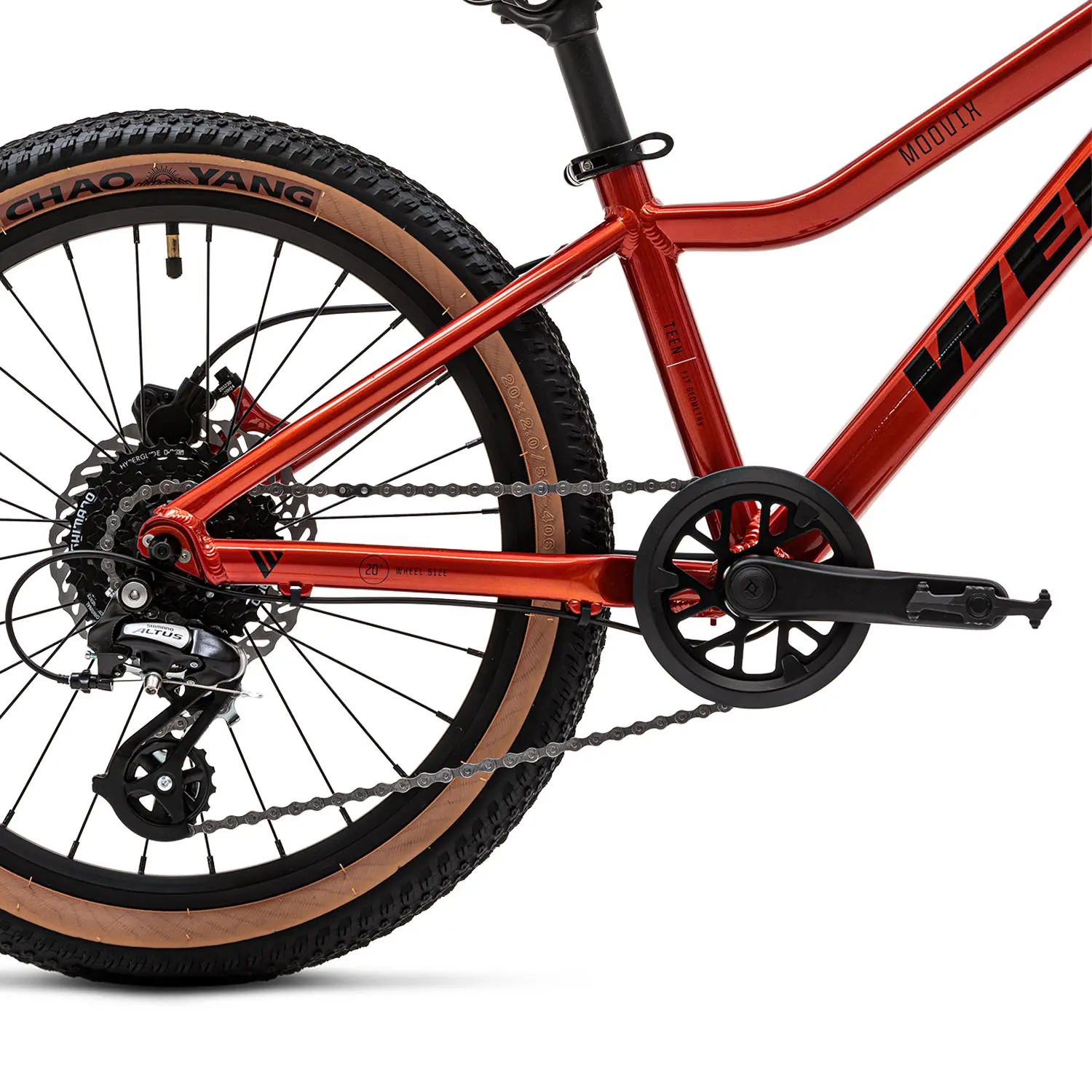 Детский велосипед Welt Moovix 3.0 20 HD Electric Copper 1