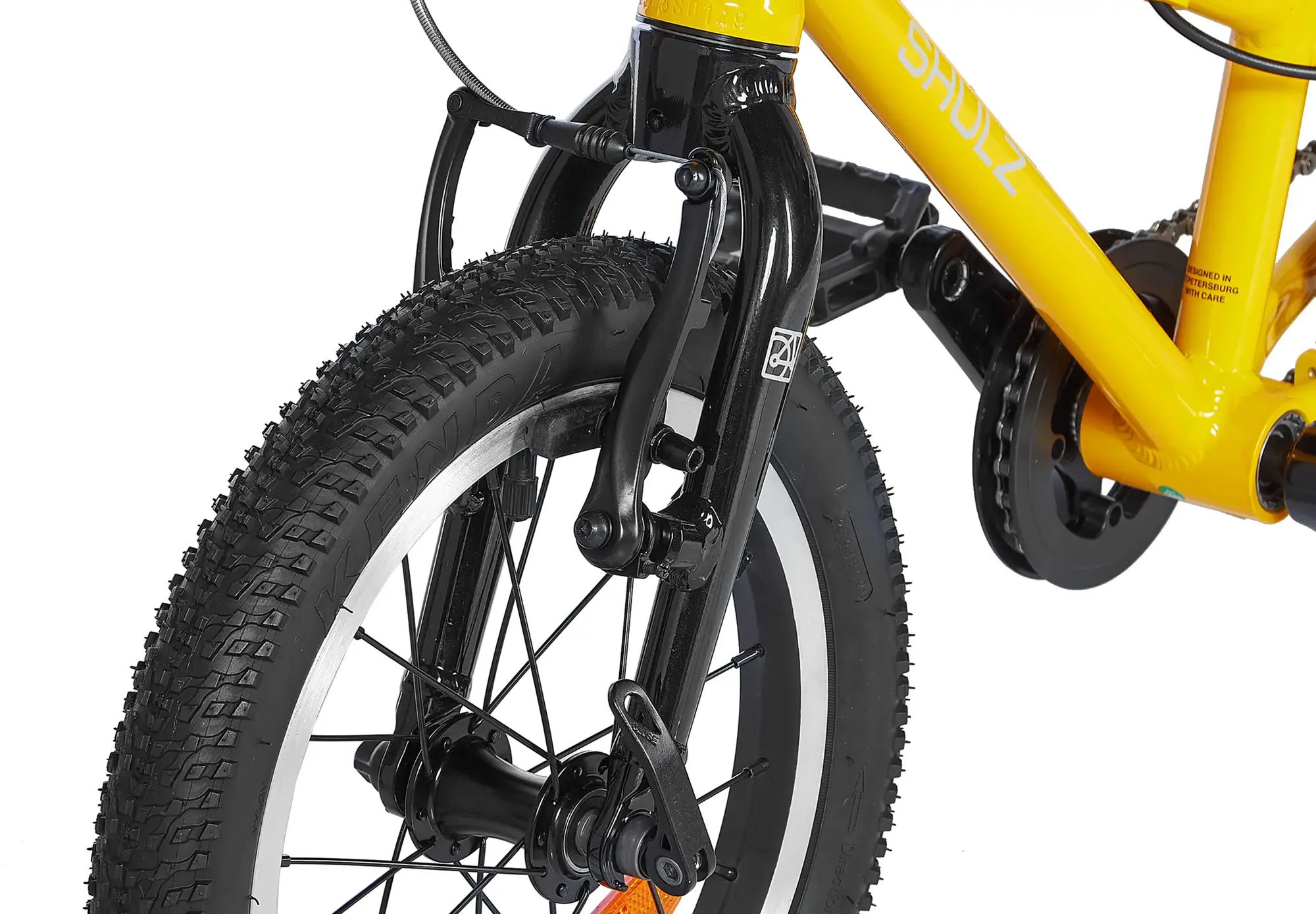 Детский велосипед Shulz Bubble 14 желтый 1