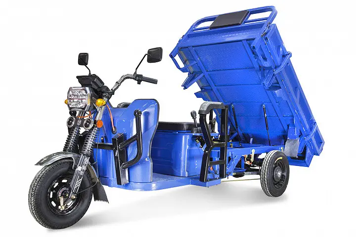 Грузовой электрический трицикл Rutrike Габарит 1700 60V1200W	Красный 1