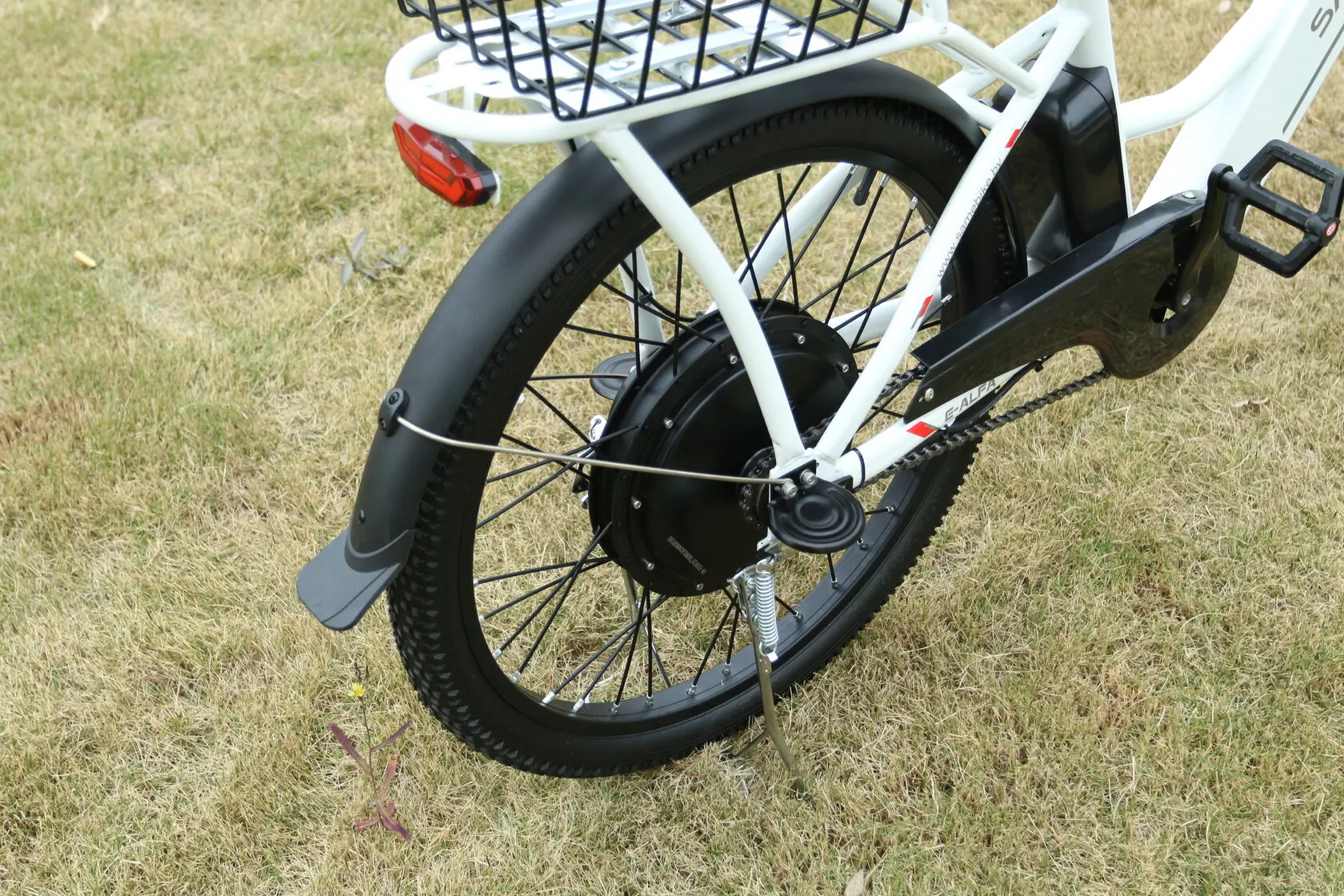 Электровелосипед SameBike E-ALFA 350w 36v белый 1
