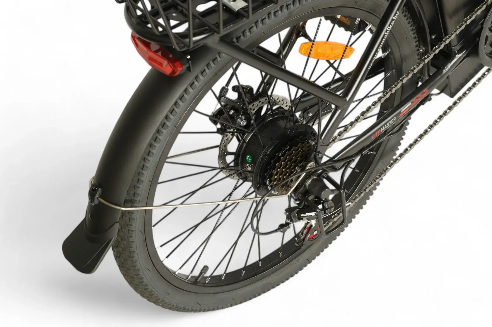 Электровелосипед SameBike City Master черный 1