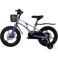 Детский велосипед Maxiscoo Air Pro 18 2024 (синий карбон) 1