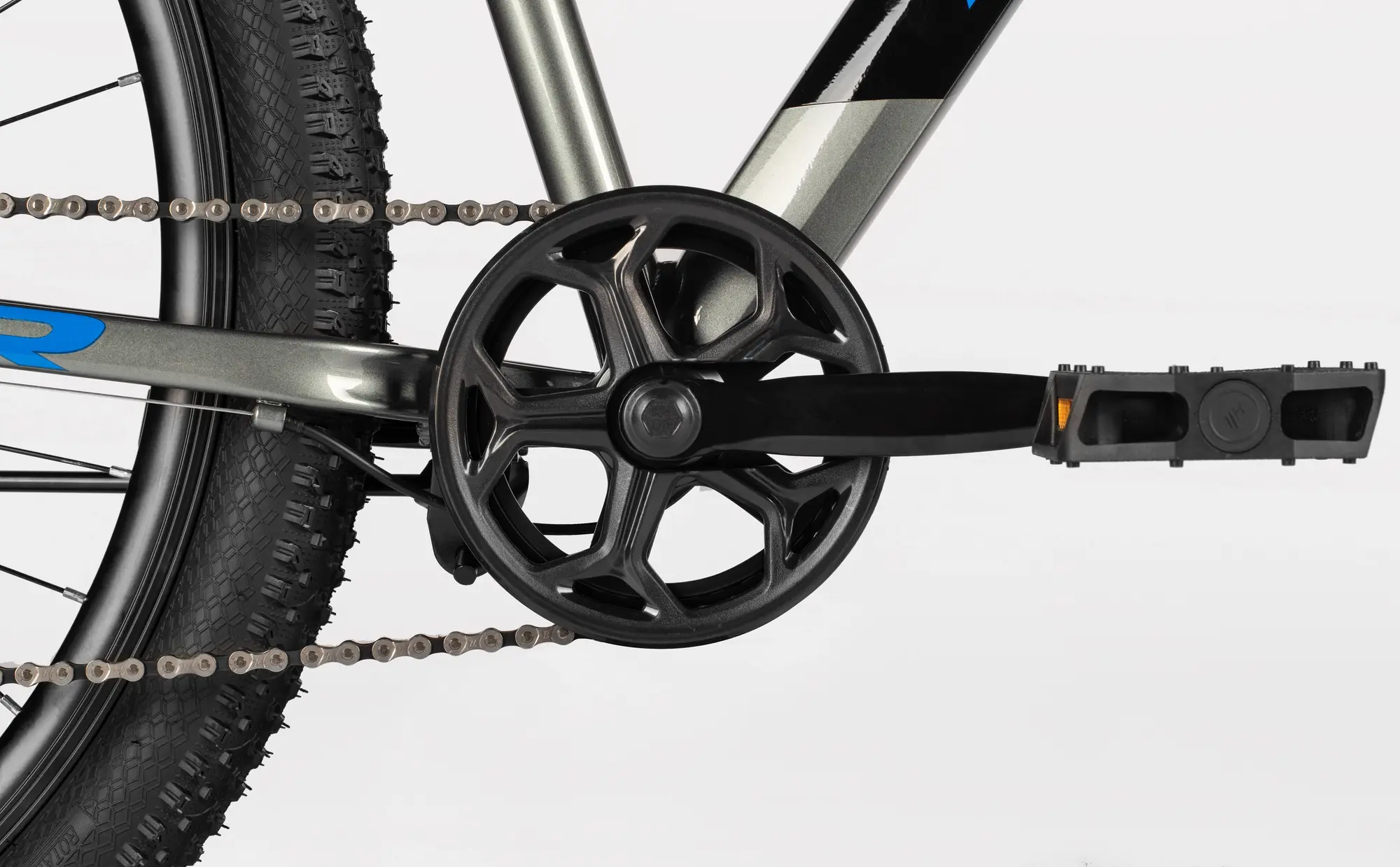 Велосипед SITIS CROSSER 7SP 29 Black-Grey-Blue 1