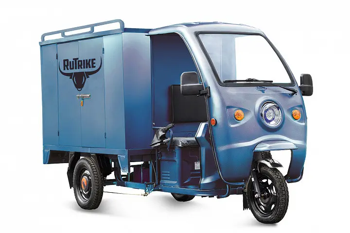 Грузовой электротрицикл Rutrike КАРГО 1800 60V1000W	темно-синий матовый 1