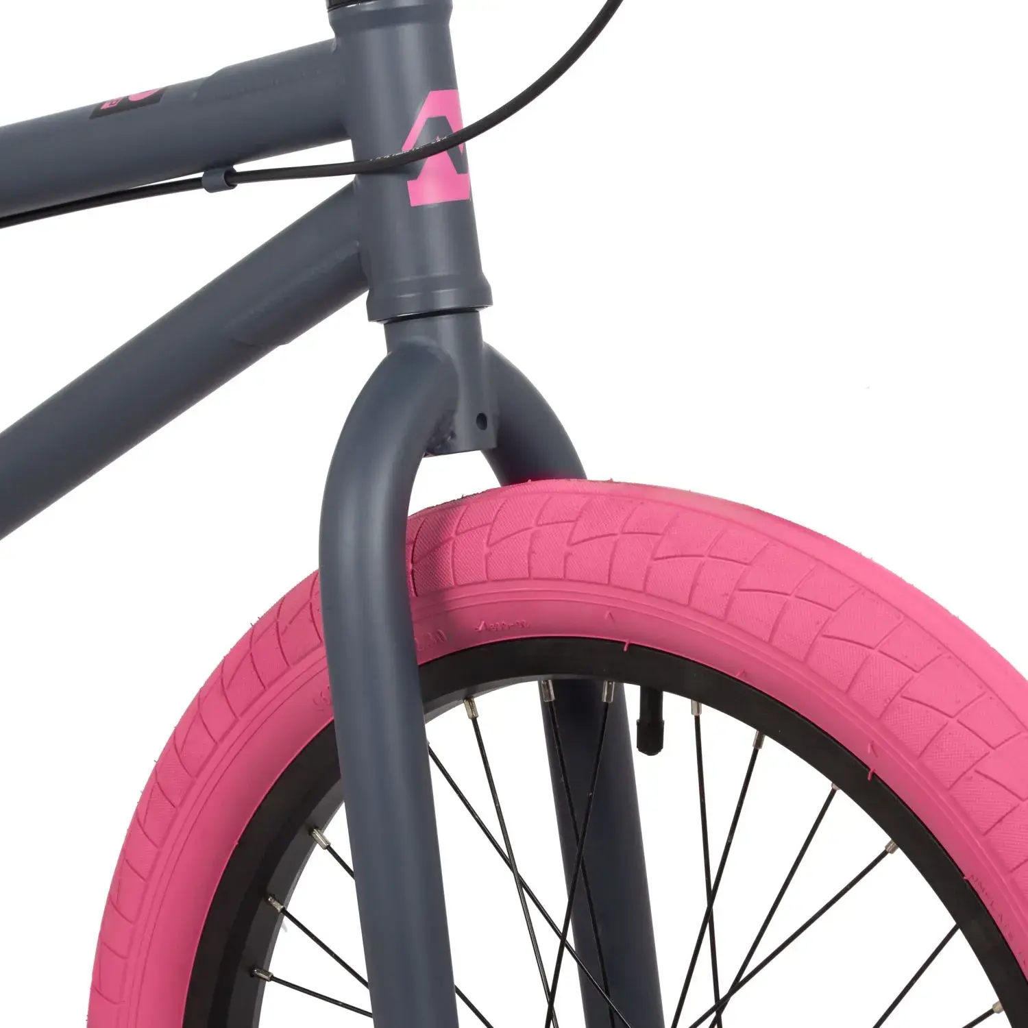 Велосипед Novatrack BMX JUPITER 20 тёмно серо-розовый 1