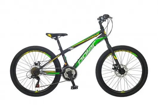 POLAR SONIC 24 DISK черно зеленый 1