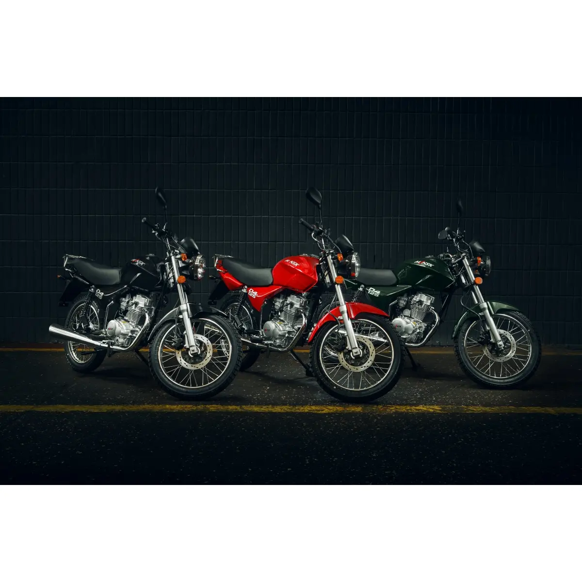 Мотоцикл M1NSK D4 125 зеленый 1
