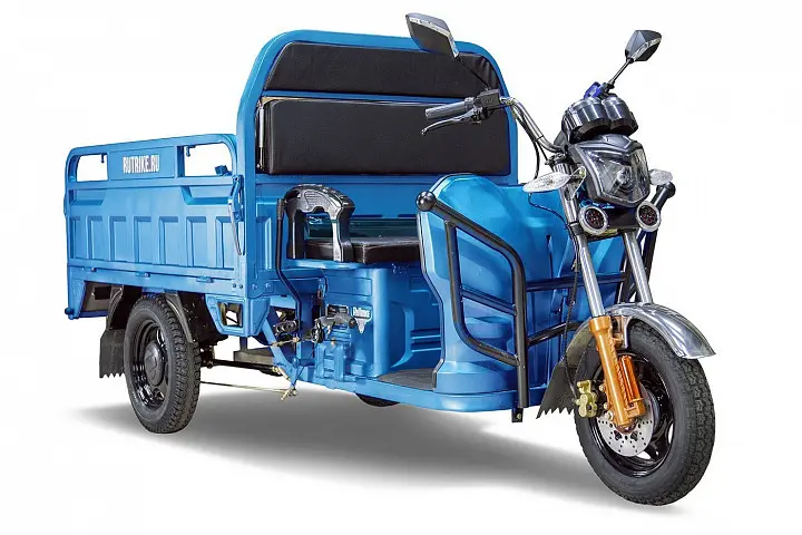 Грузовой электротрицикл Rutrike Гибрид 1500 60V1000W Синий 1