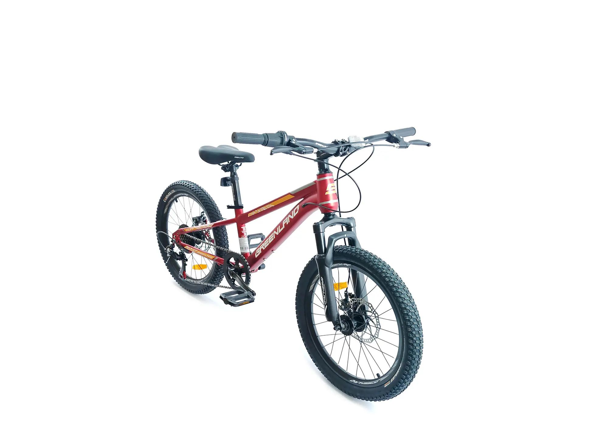Велосипед Greenland Cliff 24 красный-оранжевый 1