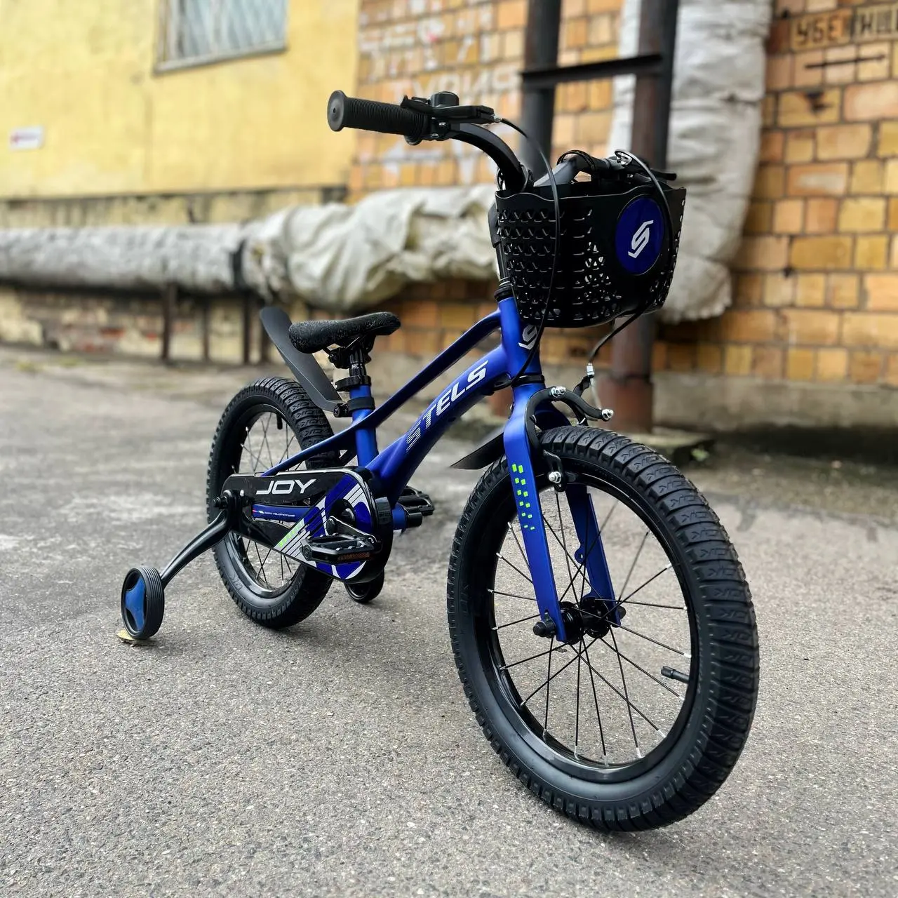 купить в магазине велодом Детский велосипед Stels Joy KB 16 синий 2