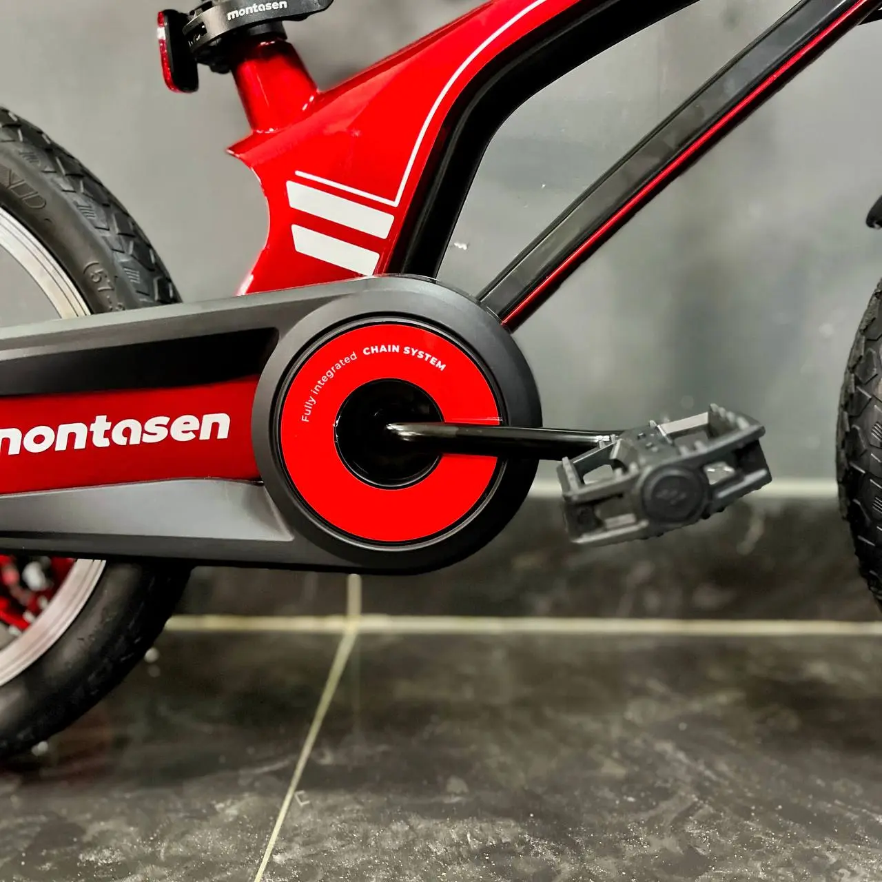 Детский велосипед Montasen M-F800 16 красный 2