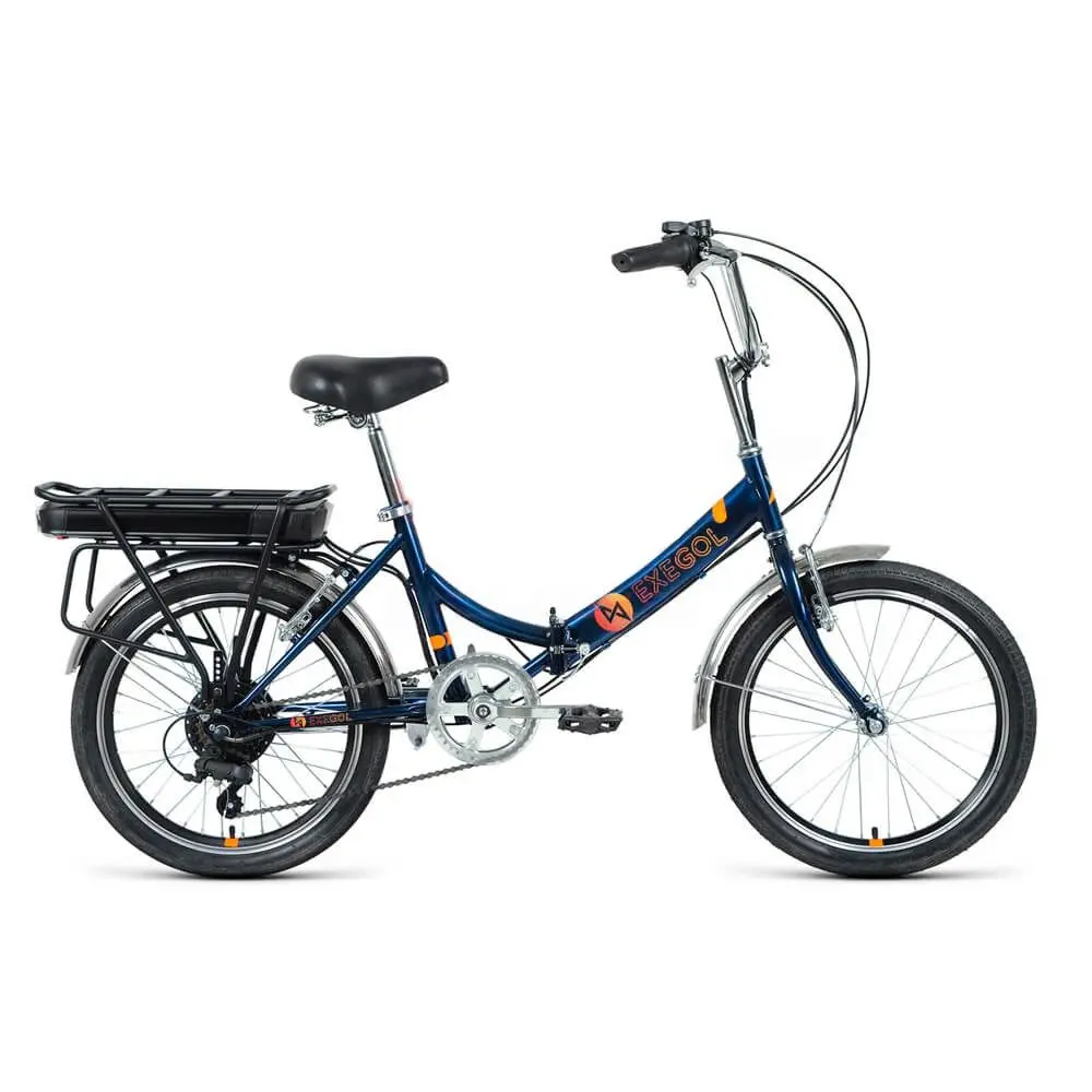 Электровелосипед Bicycle EXEGOL City 20 синий 1