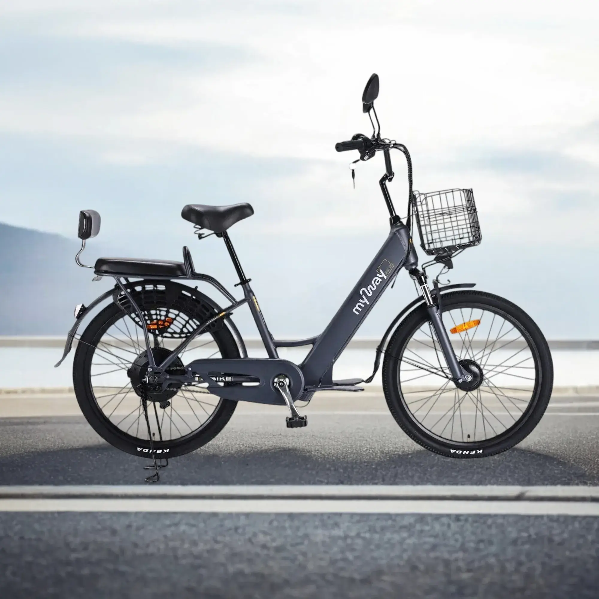 Электровелосипед MyWay Truck 500 24 графитовый 1
