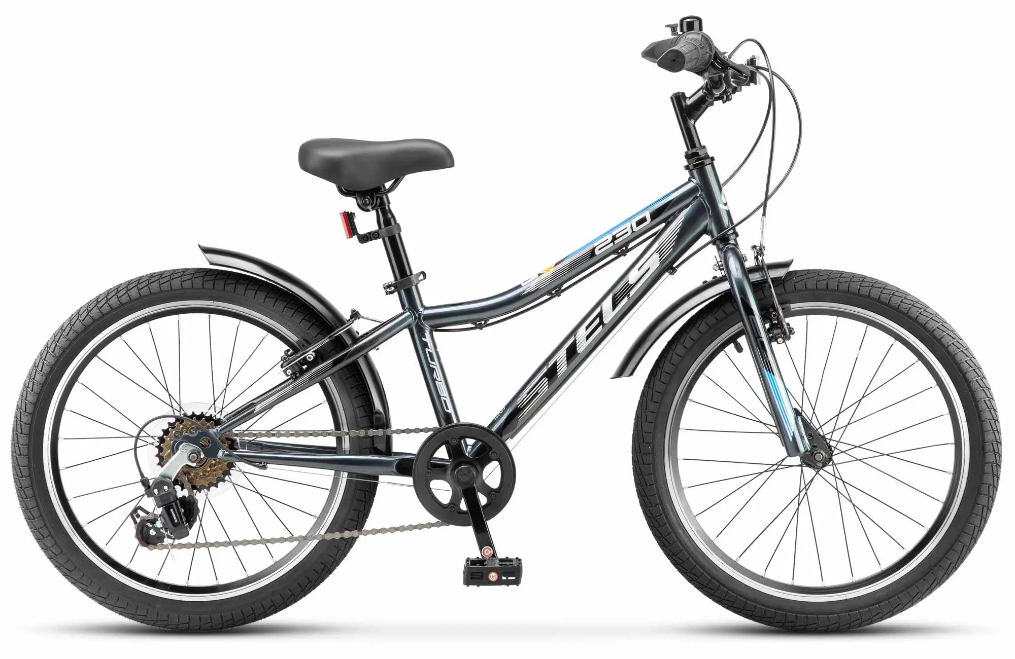 Детский велосипед Stels Turbo 230 20V серый 1
