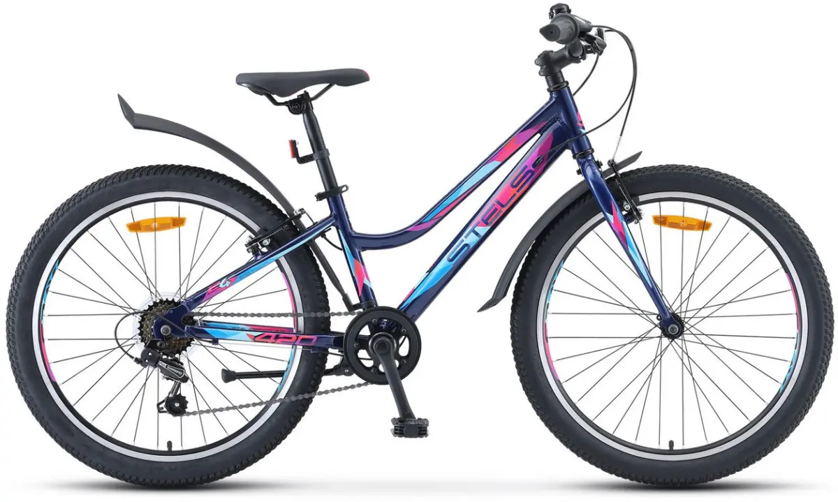 Велосипед Stels Navigator 420 V 24 V030 2022 (темно-синий) 1