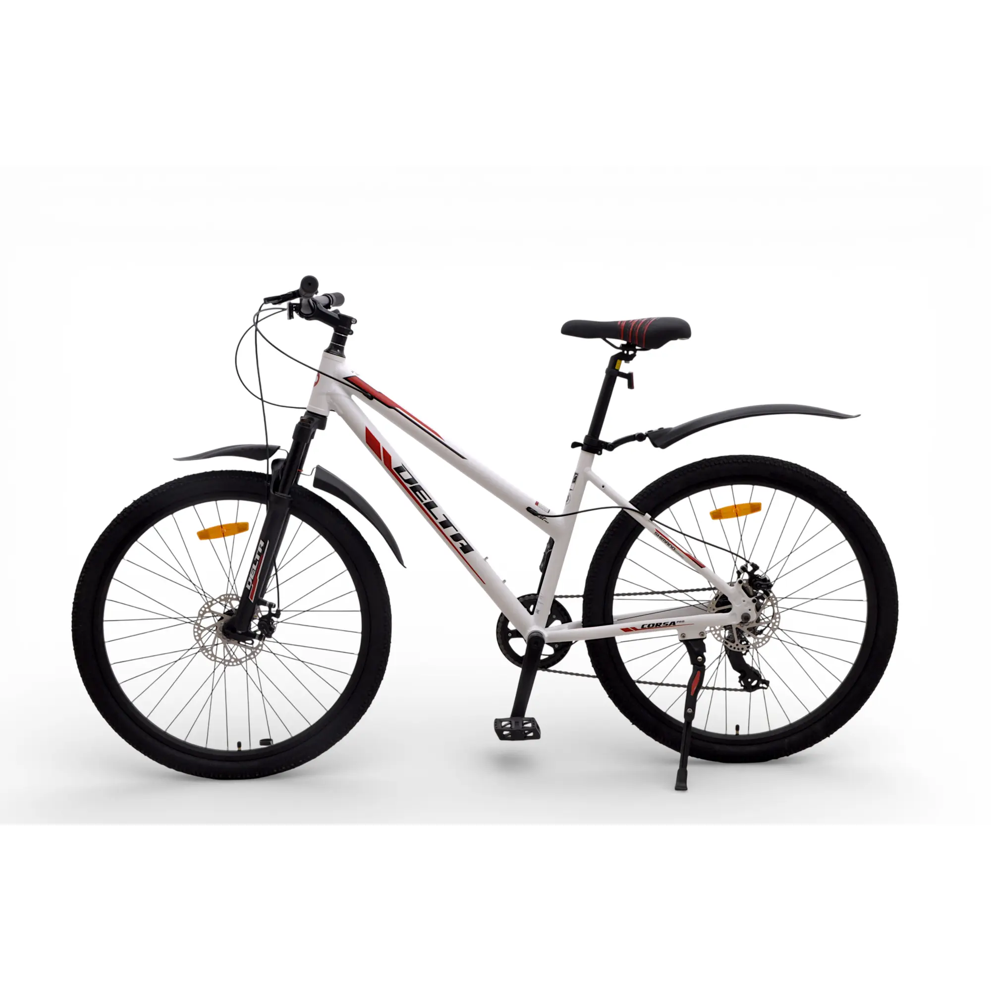 Велосипед Delta Corsa Pro 27.5 белый 1