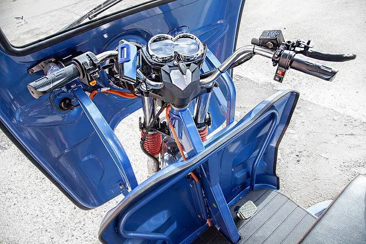 Грузовой электротрицикл Rutrike Гермес Pro 1500 72V1500W	темно-зеленый 1