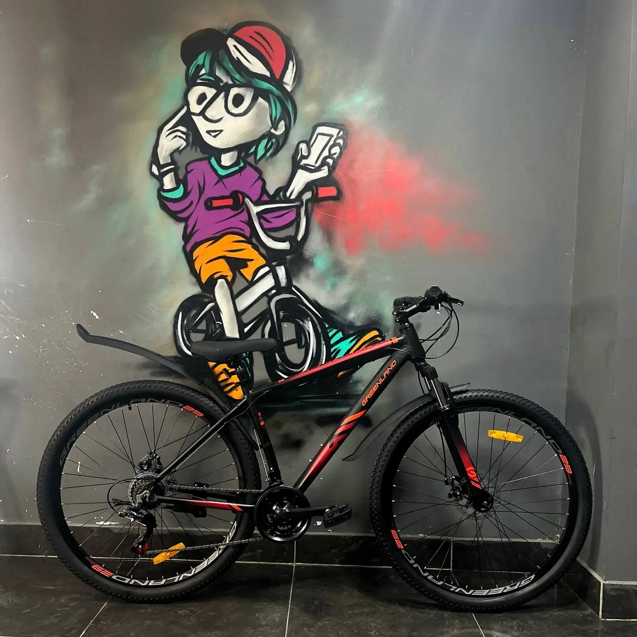 Велосипед Greenland Atlantic 29 черный 1