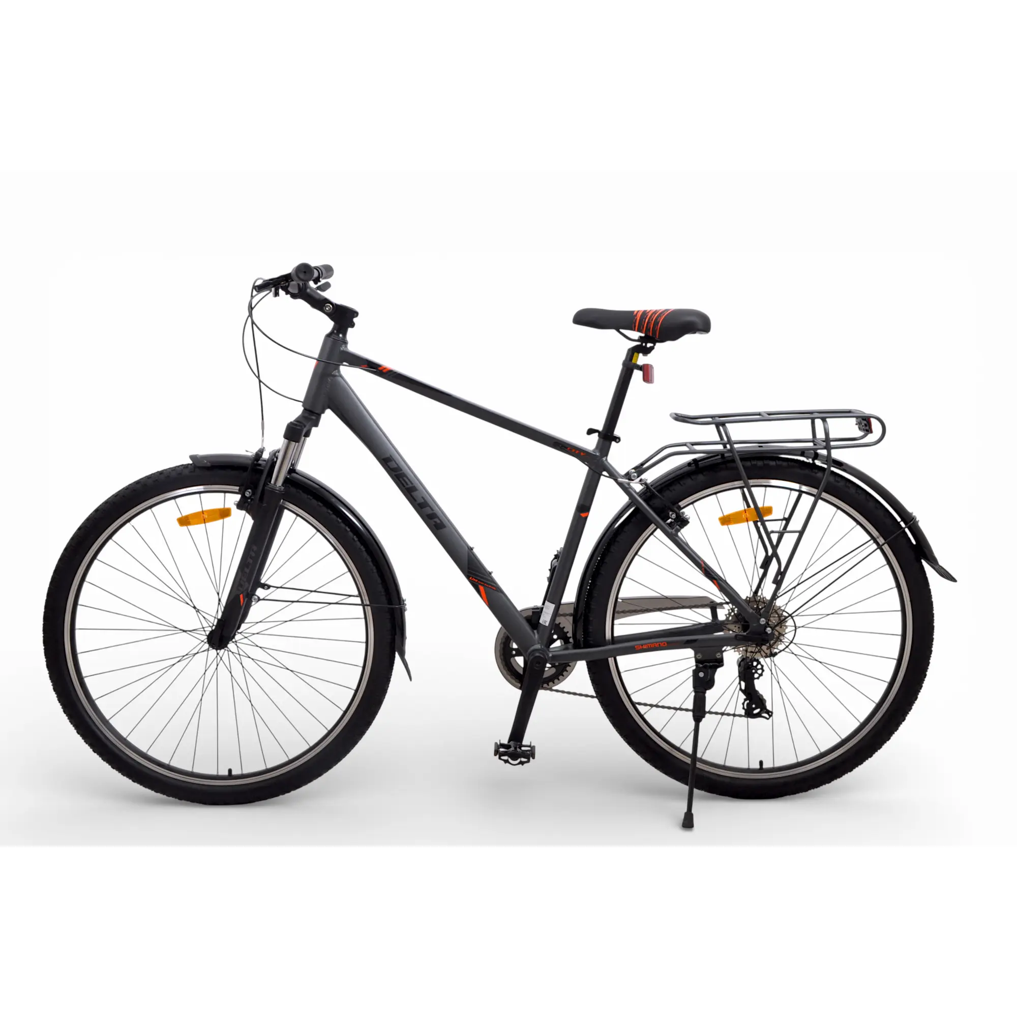 Велосипед Delta City Pro Men 28 серый 1