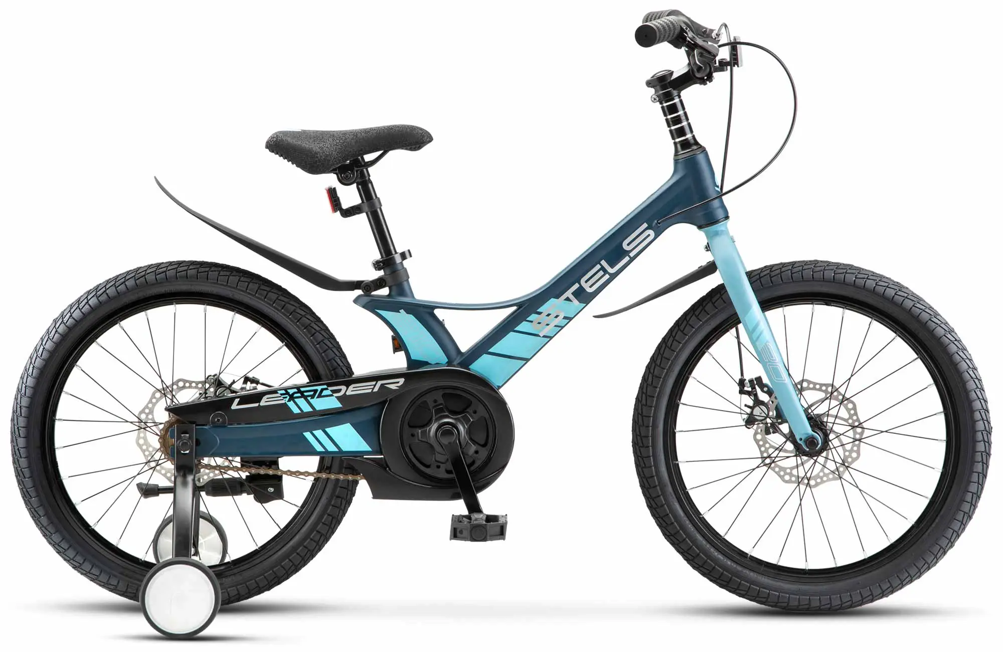 Детский велосипед Stels Leader 210 MD темно-синий/зеленый 1