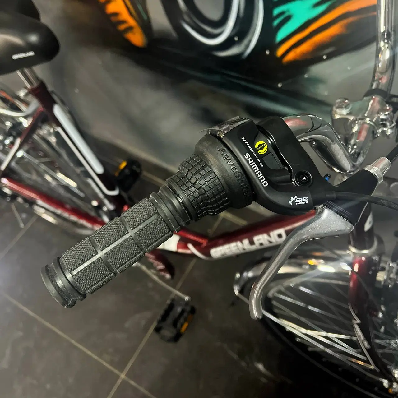 Велосипед Greenland Daisy 28 7S красный 1