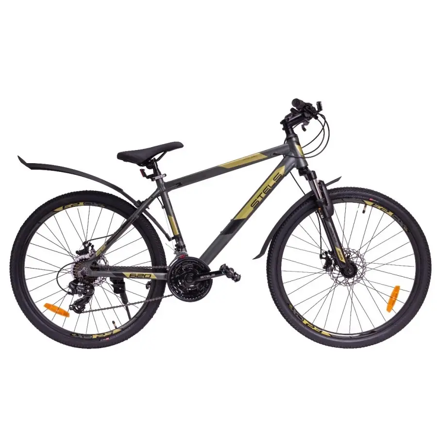 Велосипед Stels Navigator 620 MD 26 V010 р.14 2024 (темно-зеленый) 1