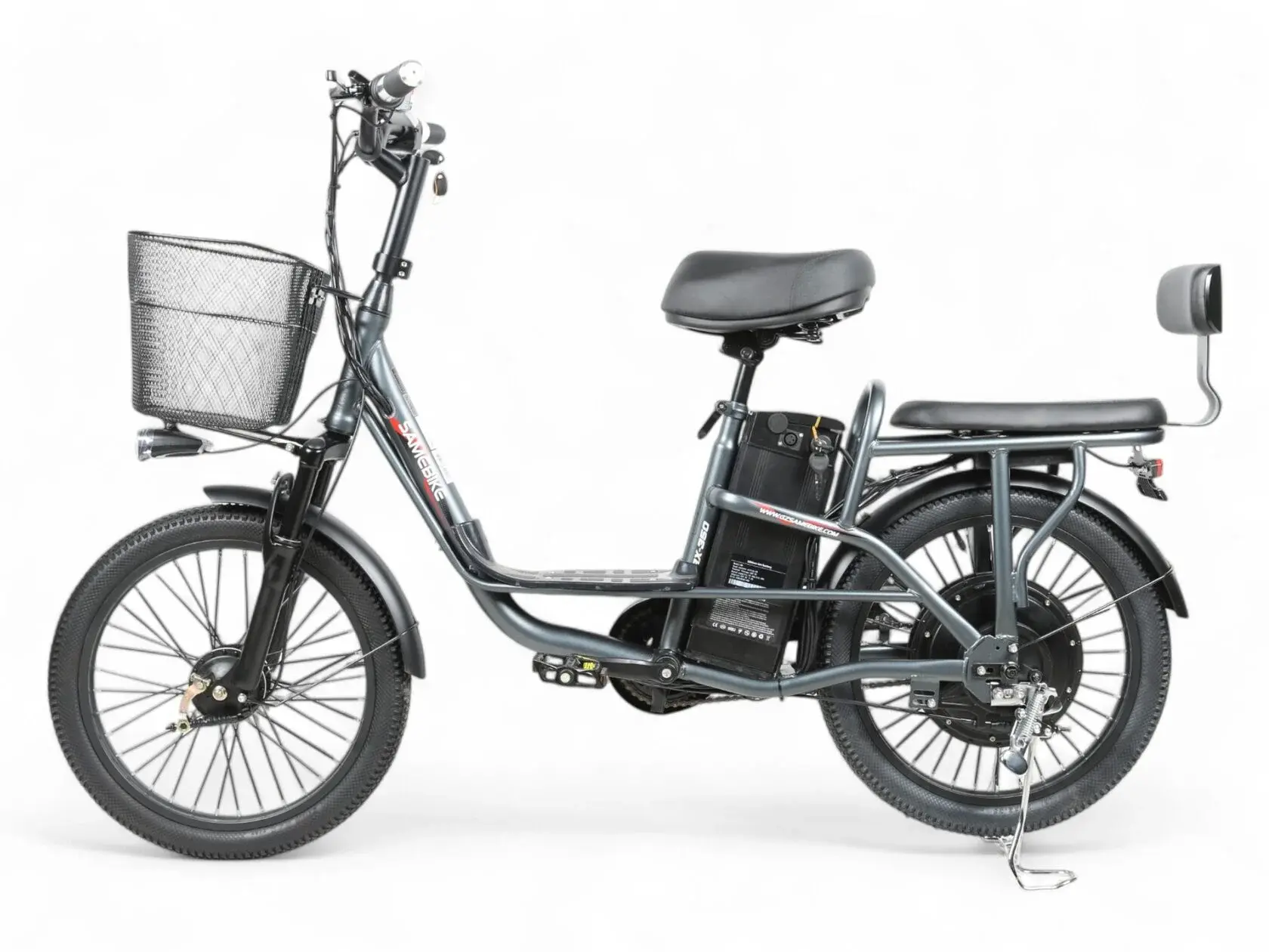 Электровелосипед SameBike RX350 Серебристый 1