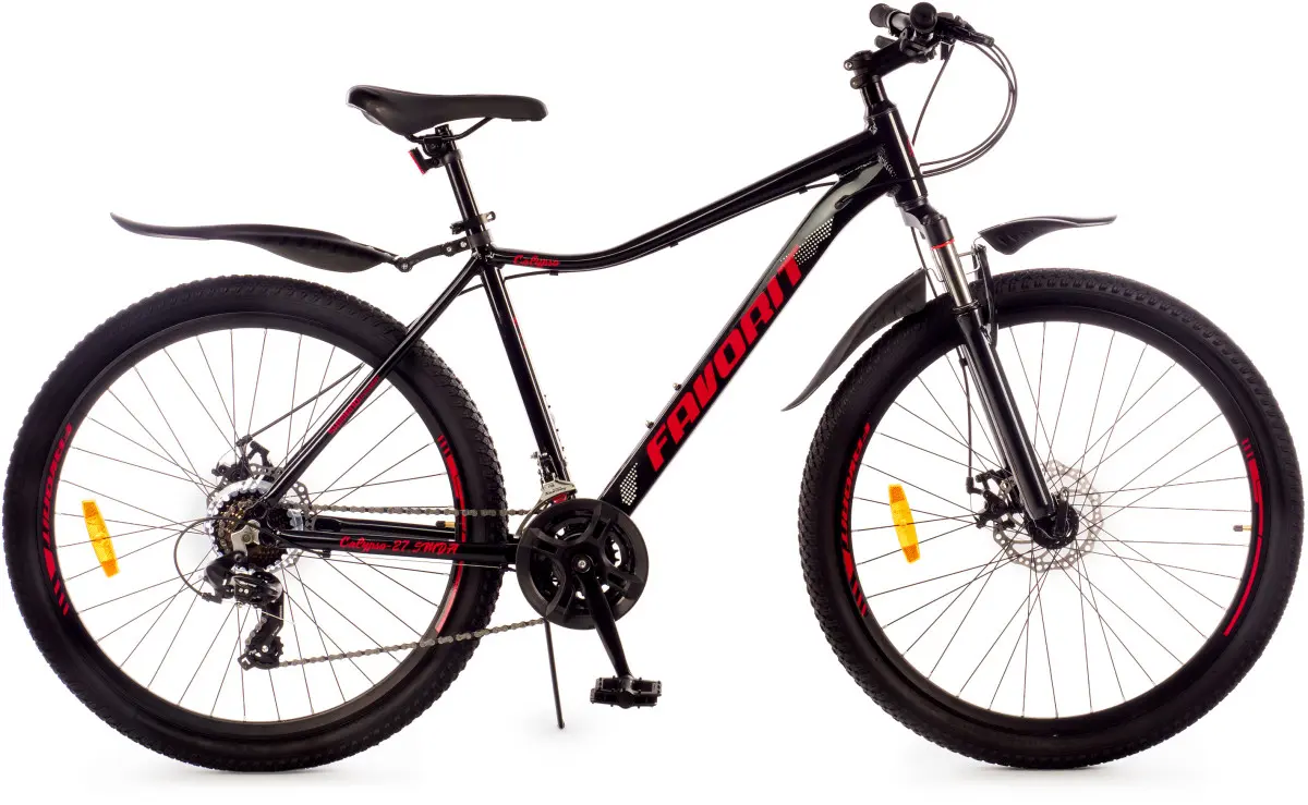 Велосипед Favorit Calypso 27.5MDA р.15 (черный) 1