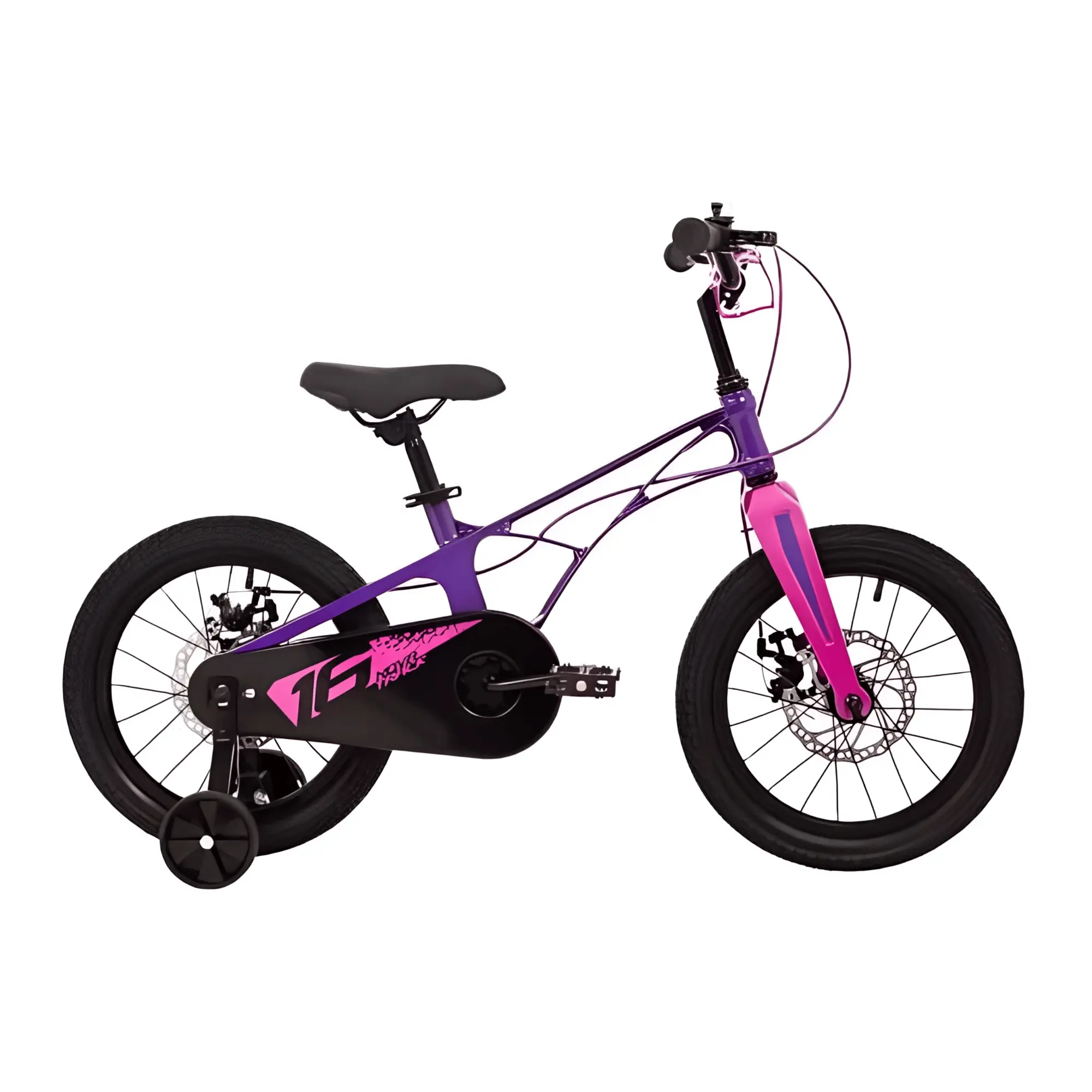 Детский велосипед Novatrack Blast 16 фиолетовый 1