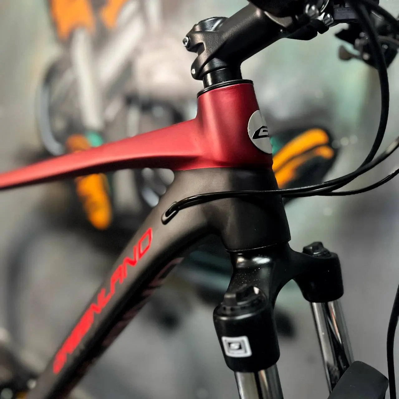 Велосипед Greenland Atlas 29 черный-красный 2