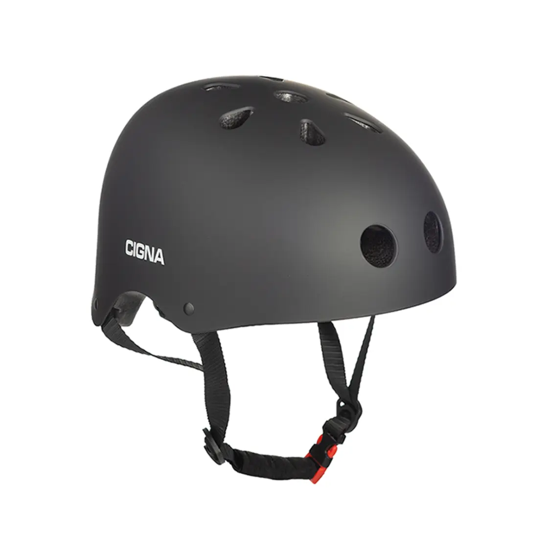 Шлем велосипедный детский Cigna TS-12  (чёрный, 48-53см) 1