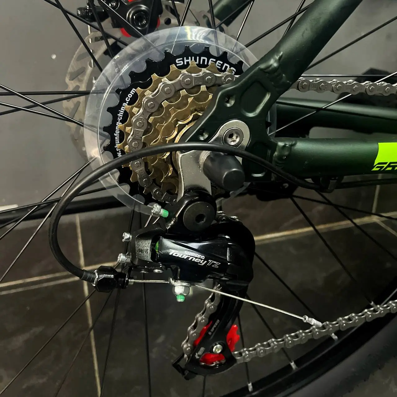 Велосипед Greenland Scorpion Pro 29 темно-зеленый 2