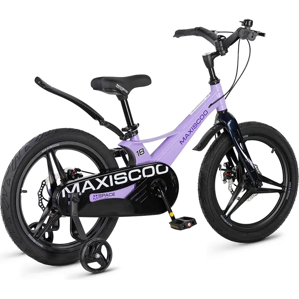Детский велосипед Maxiscoo Space Deluxe 18 MSC-S1854D лавандовый матовый 1