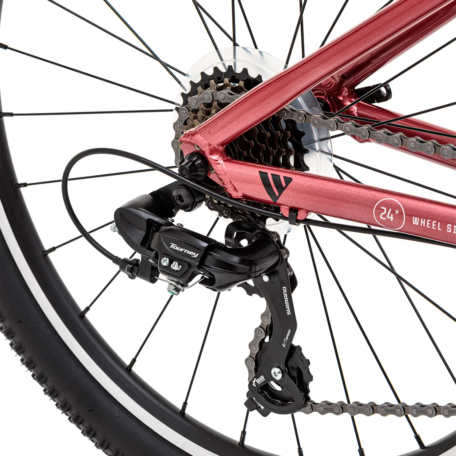 Велосипед Welt Moovix 1.0 VB 24 Rich Pink 1