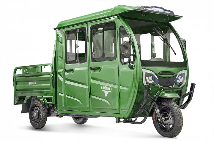 Грузовой электротрицикл Rutrike Рейс 1300 60V1200W	темно-зеленый 1