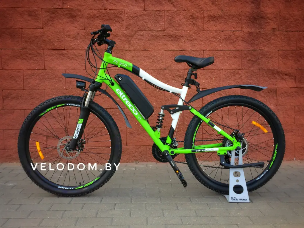 Eltreco FS900 27.5" new зеленый/белый 1