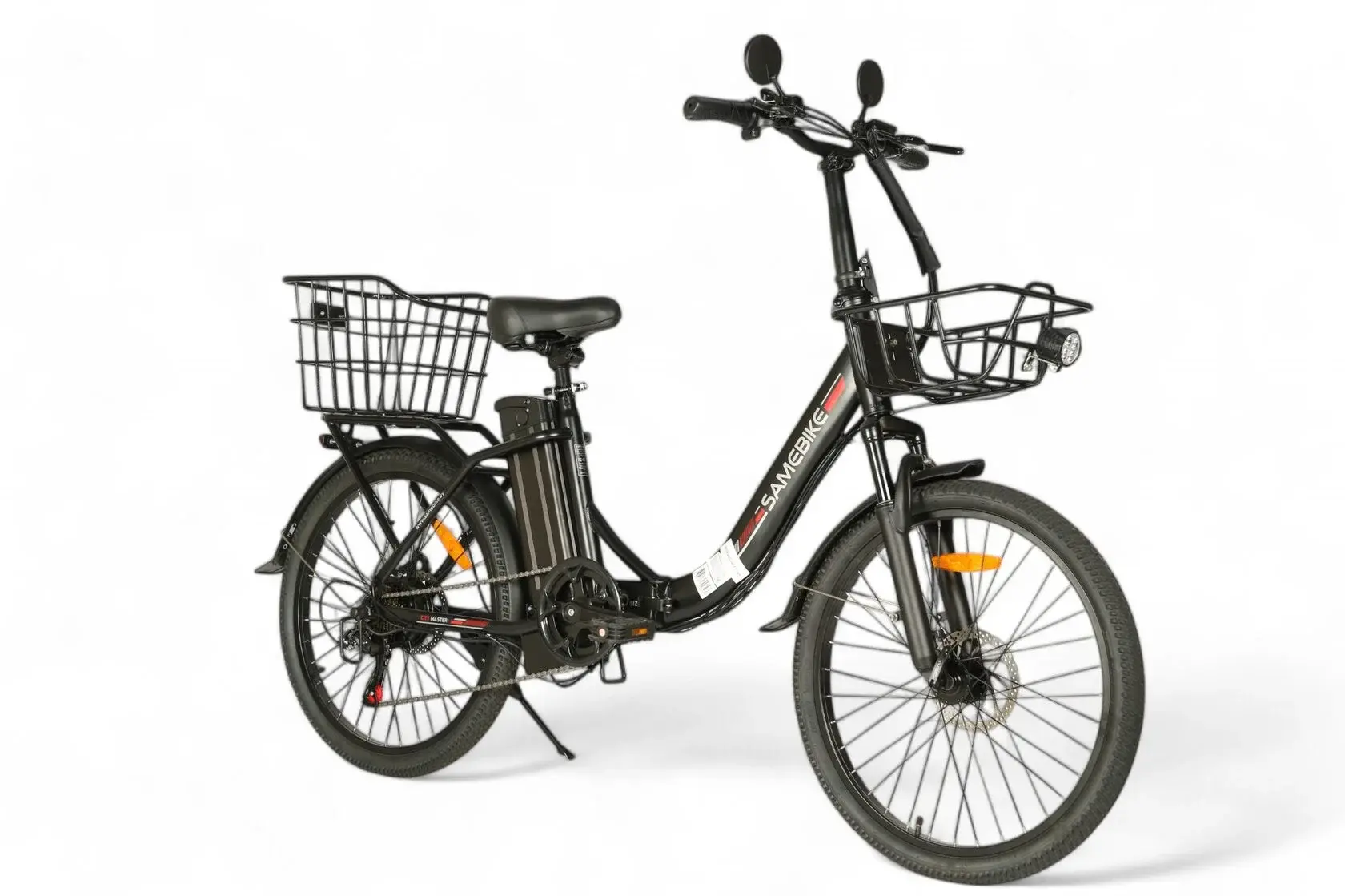 Электровелосипед SameBike City Master черный 1