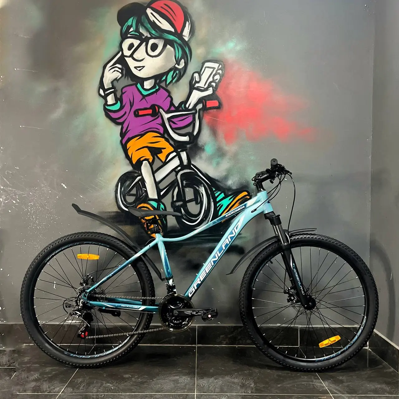 Велосипед Greenland Andromeda 27.5 2.0 синий 1