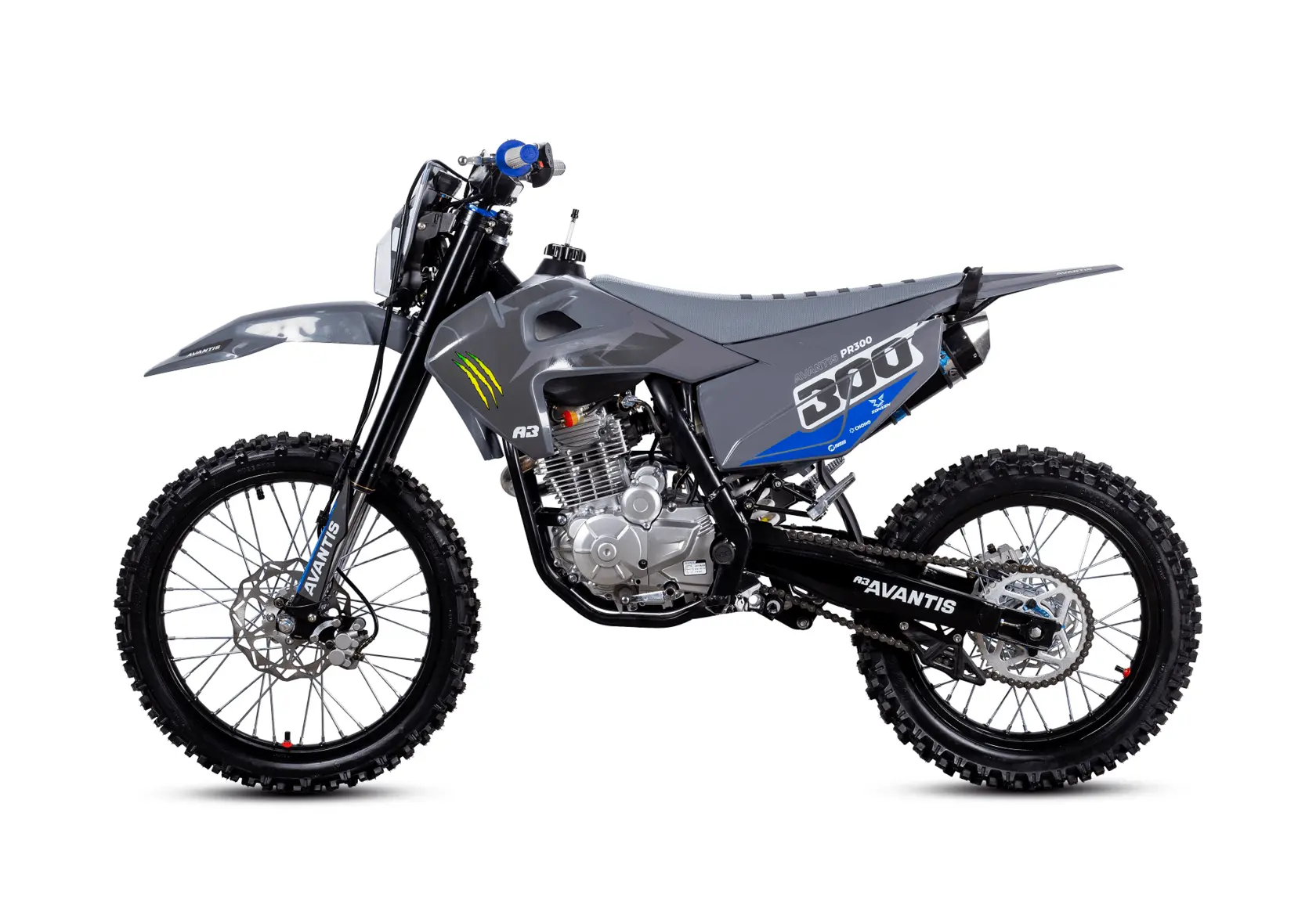 Мотоцикл Avantis A3 HSQ PR300 Серый 1