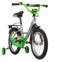 Детский велосипед Novatrack Vector 16 2022 163VECTOR.SL22 (серебристый) 1